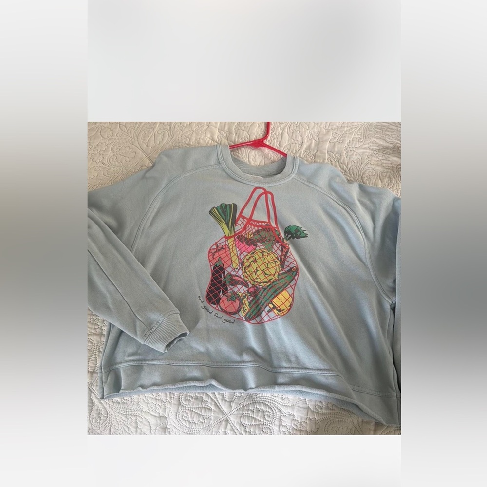 Grayson Thread Light Blue Graphic Sweatshirt With… - image 4